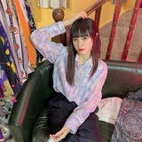 柄シャツ ぼかし模様 シアーシャツ | Decorative  | 詳細画像12 
