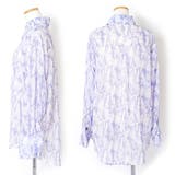 柄シャツ ぼかし模様 シアーシャツ | Decorative  | 詳細画像15 