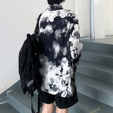 柄シャツ シック モノクロ | Decorative | 詳細画像5