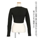 バックオープン ショート丈 トップス | Decorative | 詳細画像10