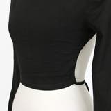 バックオープン ショート丈 トップス | Decorative | 詳細画像7