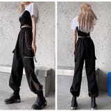 マイクロミニ丈Tシャツ&キャミソール レイヤードセット トップス | Decorative | 詳細画像3