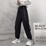 カーゴパンツ ロングサスペンダー付き ブラック | Decorative | 詳細画像4