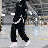カーゴパンツ ロングサスペンダー付き ブラック | Decorative | 詳細画像7