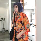 柄シャツ サンフラワー ビッグシャツ | Decorative  | 詳細画像4 