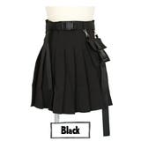 ミニスカート プリーツスカート ベルト付き | Decorative | 詳細画像16