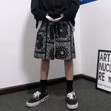 ハーフパンツ ペイズリー柄 ショート丈 | Decorative  | 詳細画像3 