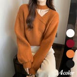 ニット チョーカーネック ショート丈ニット | Decorative | 詳細画像1