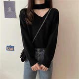 ニット チョーカーネック ショート丈ニット | Decorative | 詳細画像8