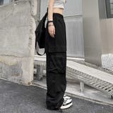 カーゴパンツ ワイドパンツ ストラップ付き | Decorative  | 詳細画像9 