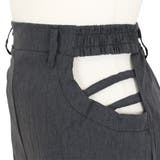 ハイウエスト サイドオープン パンツ | Decorative  | 詳細画像10 