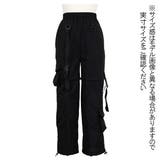 カーゴパンツ ワイドパンツ バックルベルトストラップ | Decorative  | 詳細画像10 