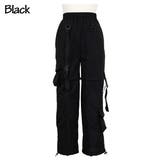 カーゴパンツ ワイドパンツ バックルベルトストラップ | Decorative  | 詳細画像16 