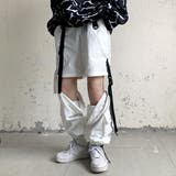 カーゴパンツ ワイドパンツ バックルベルトストラップ | Decorative  | 詳細画像5 