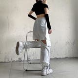 カーゴパンツ ワイドパンツ バックルベルトストラップ | Decorative  | 詳細画像9 