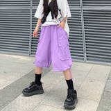 ハーフパンツ ショート丈 カーゴパンツ | Decorative  | 詳細画像4 