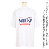 Tシャツ MILKYロゴ バックプリント | Decorative | 詳細画像6