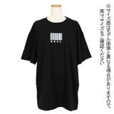 Tシャツ バーコードプリント ビッグシルエットT | Decorative  | 詳細画像3 