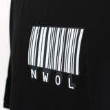 Tシャツ バーコードプリント ビッグシルエットT | Decorative  | 詳細画像7 