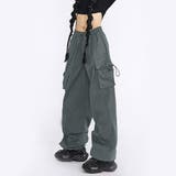 カーゴパンツ ワイドパンツ ドロストパンツ | Decorative | 詳細画像3