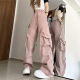 カーゴパンツ ワイドパンツ ドロストパンツ | Decorative | 詳細画像3