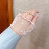 フラワーレース シアートップス 長袖 | Decorative | 詳細画像11