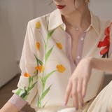 柄シャツ 花柄 フラワー柄 | Decorative  | 詳細画像6 