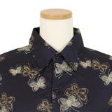 柄シャツ バタフライ柄 蝶々柄 | Decorative | 詳細画像9
