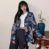 柄シャツ レトロ アート | Decorative  | 詳細画像4 