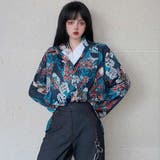 柄シャツ レトロ アート | Decorative  | 詳細画像7 