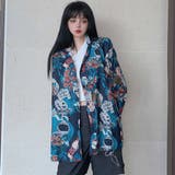 柄シャツ レトロ アート | Decorative  | 詳細画像8 