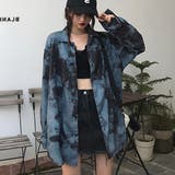 柄シャツ 長袖 モアレ | Decorative | 詳細画像1