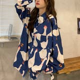 柄シャツ DUCKプリント 長袖 | Decorative | 詳細画像4