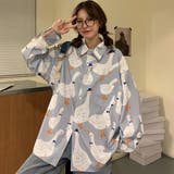 柄シャツ DUCKプリント 長袖 | Decorative | 詳細画像8