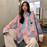 柄シャツ タイダイ柄 ビッグシャツ | Decorative  | 詳細画像4 