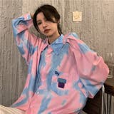 柄シャツ タイダイ柄 ビッグシャツ | Decorative  | 詳細画像5 