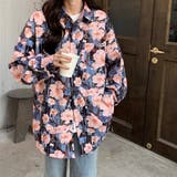 柄シャツ レトロ フラワー柄 | Decorative  | 詳細画像2 