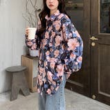 柄シャツ レトロ フラワー柄 | Decorative  | 詳細画像4 