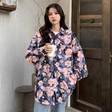 柄シャツ レトロ フラワー柄 | Decorative  | 詳細画像7 