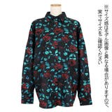柄シャツ ダーク ローズ柄 | Decorative | 詳細画像7