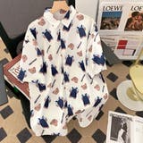 柄シャツ クマ柄 ぬいぐるみ柄 | Decorative | 詳細画像9
