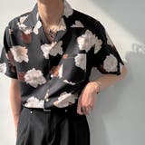 柄シャツ フラワー柄 セピアカラー | Decorative  | 詳細画像3 