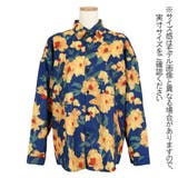 柄シャツ レトロ フラワー柄 | Decorative | 詳細画像9