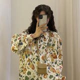 柄シャツ ボタニカル柄 長袖シャツ | Decorative  | 詳細画像3 