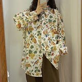 柄シャツ ボタニカル柄 長袖シャツ | Decorative  | 詳細画像4 