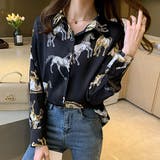 柄シャツ ホース柄 馬柄 | Decorative | 詳細画像6