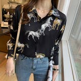 柄シャツ ホース柄 馬柄 | Decorative | 詳細画像8