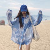 柄シャツ タイダイ柄 ブルースカイ | Decorative  | 詳細画像2 