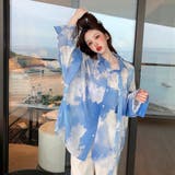 柄シャツ タイダイ柄 ブルースカイ | Decorative  | 詳細画像6 