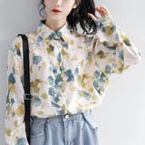 柄シャツ ボタニカル柄 イチョウ柄 | Decorative  | 詳細画像1 